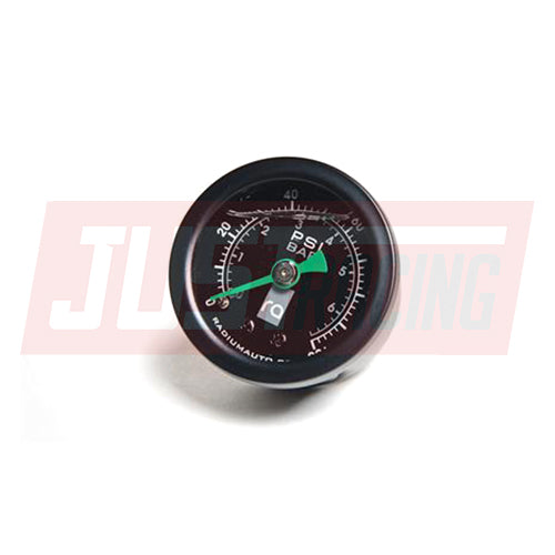 Radium Engineering Fuel Pressure Gauge with 6AN Inline Adapter 20-0152