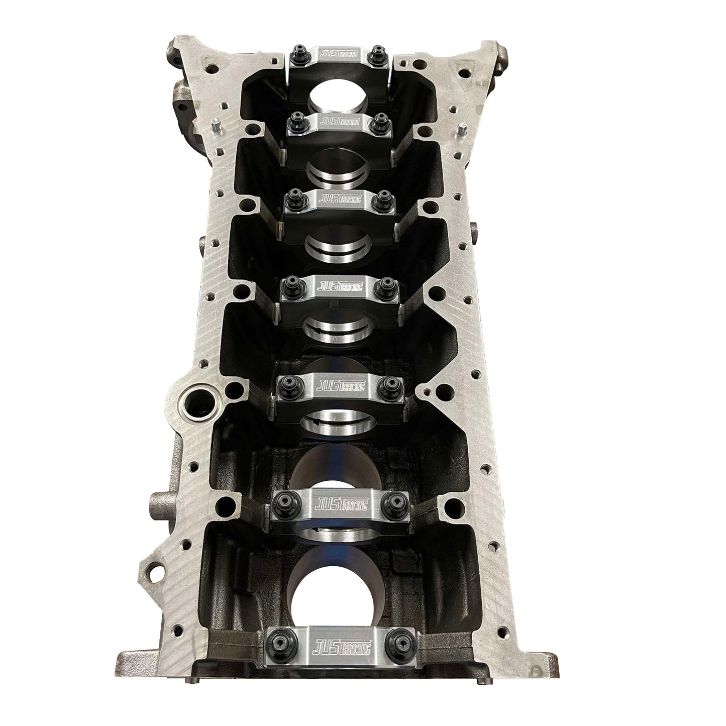 2JZGTE VVTi Pre-Machined Block 86.25mm with Just Racing Billet Main Caps and ARP Bolts