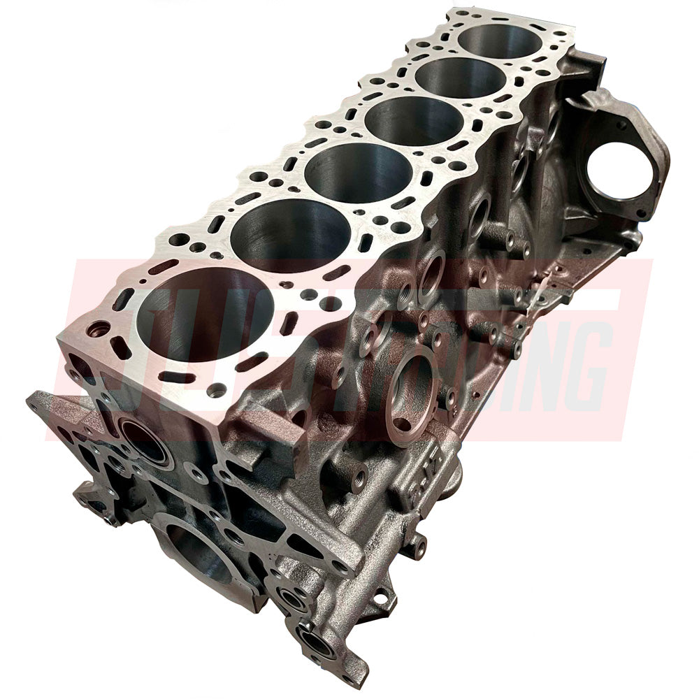 2JZGTE VVTi Pre-Machined Block 86.25mm with Just Racing Billet Main Caps and ARP Bolts