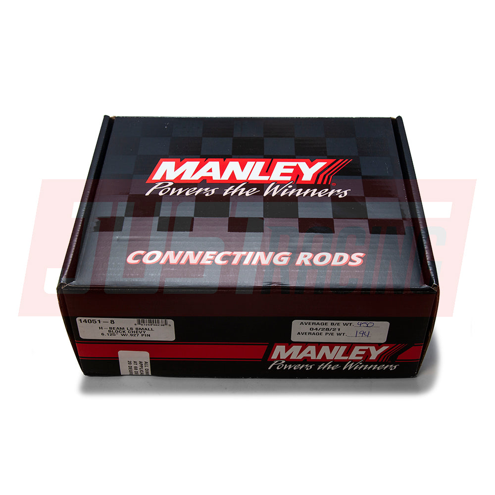 Manley H-Beam Connecting Rod Set with ARP 8740 Chromoly Chevy LS 14051-8