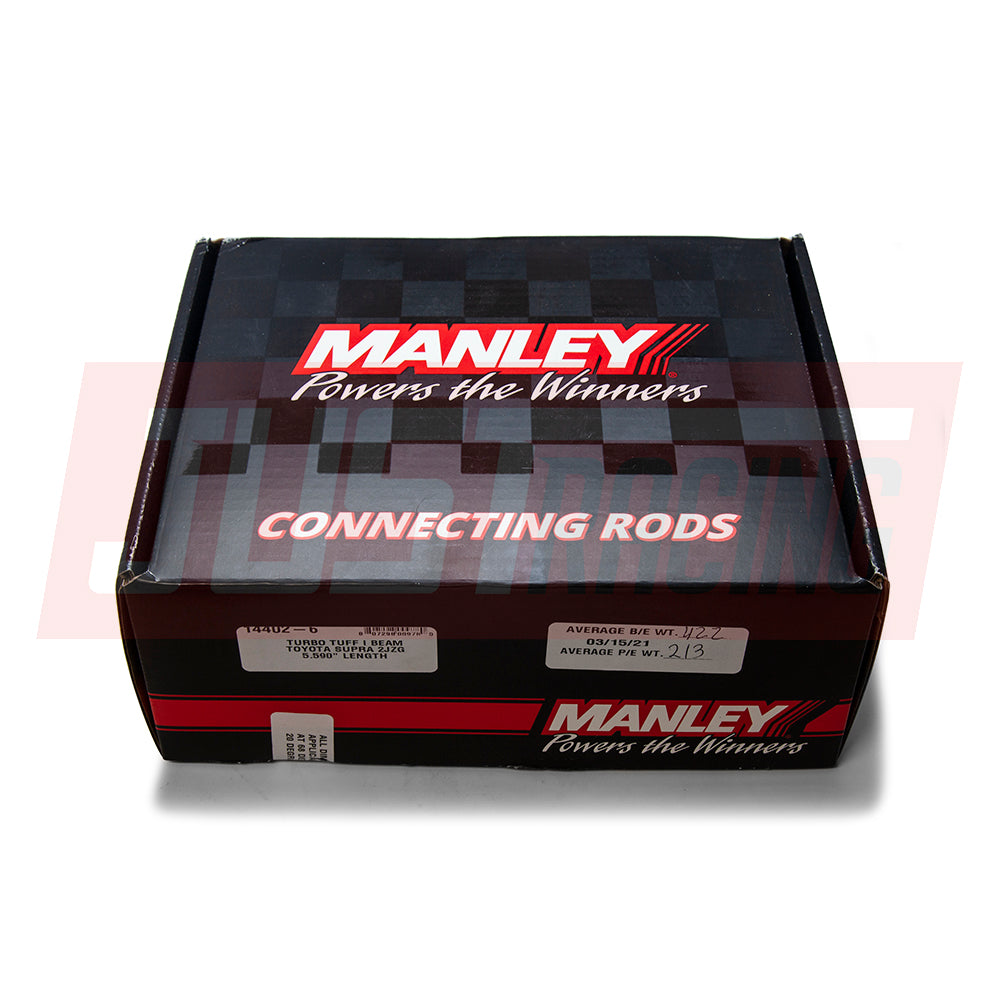 Manley Pro Series Turbo Tuff I-Beam Connecting Rods Toyota 2JZ 14402-6