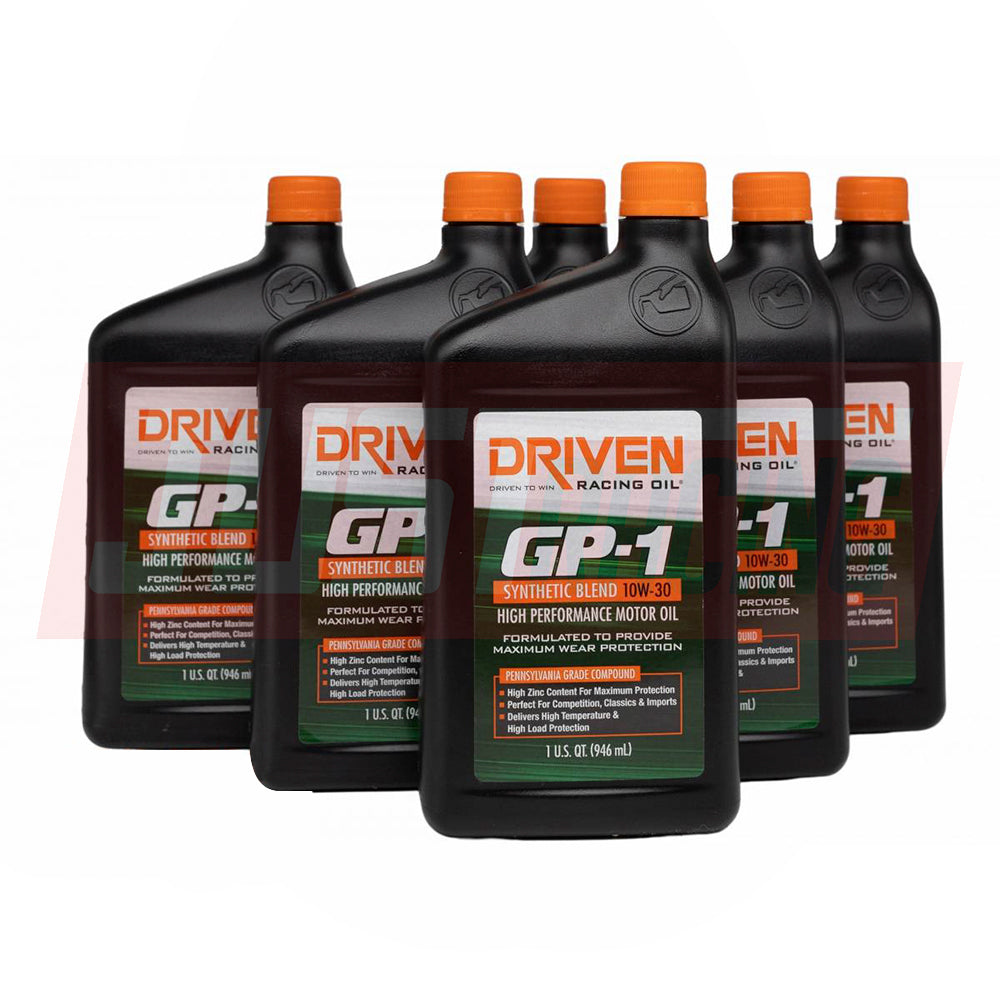 Driven GP-1 Racing Synthetic Blend 10W-30 Oil 6 Quarts