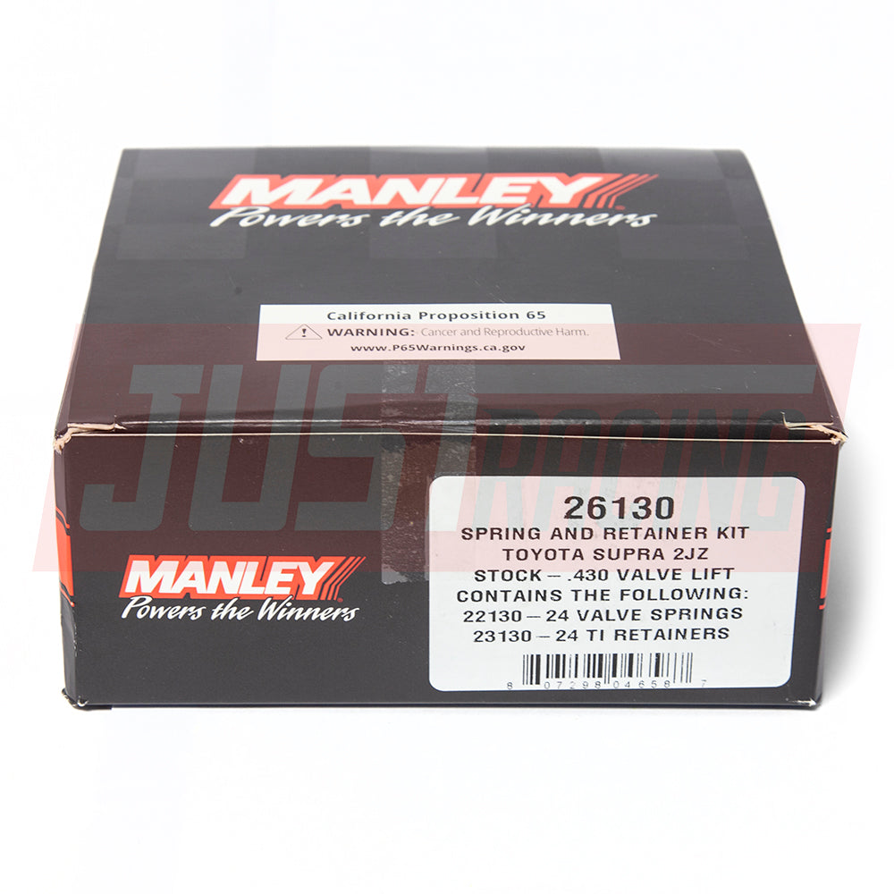 Manley Pro Series Valve Spring and Titanium Retainer Kit Toyota 1JZ 26130
