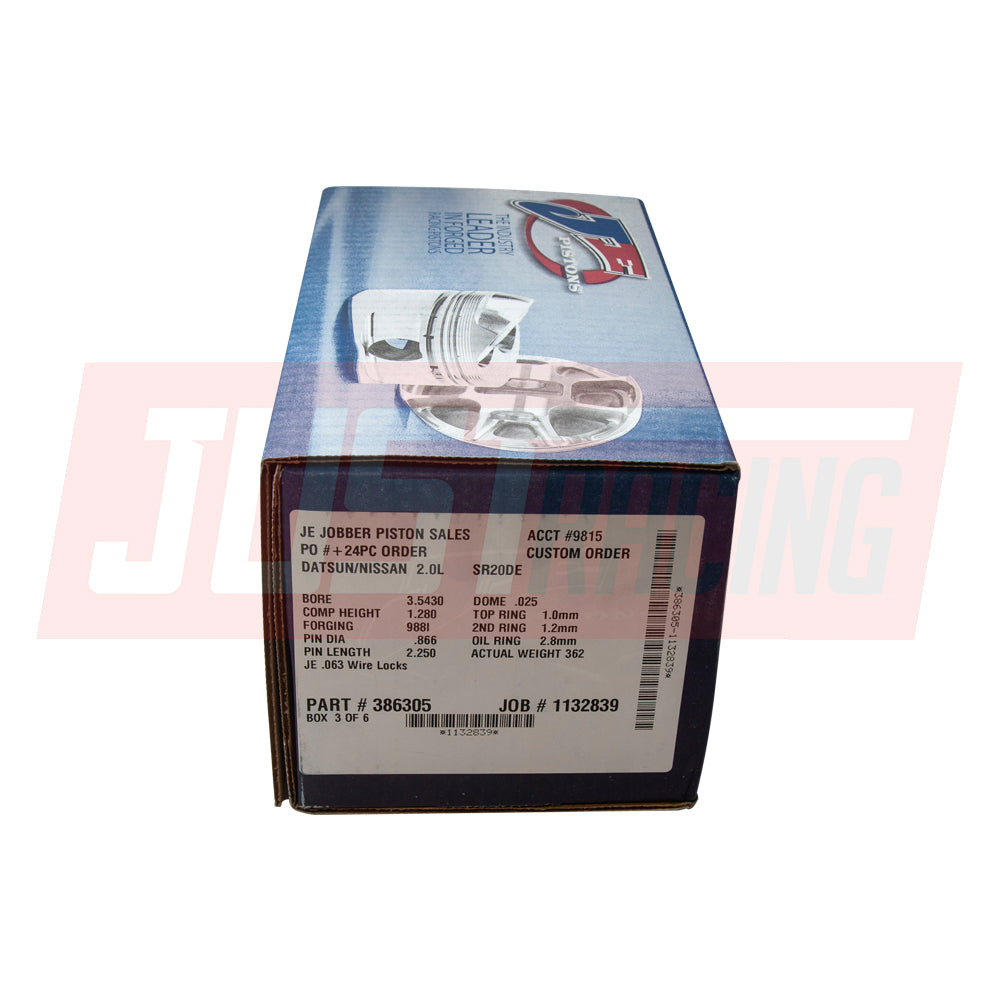 JE Pistons Box of Pistons for Nissan SR20 SR20DE SR20DET