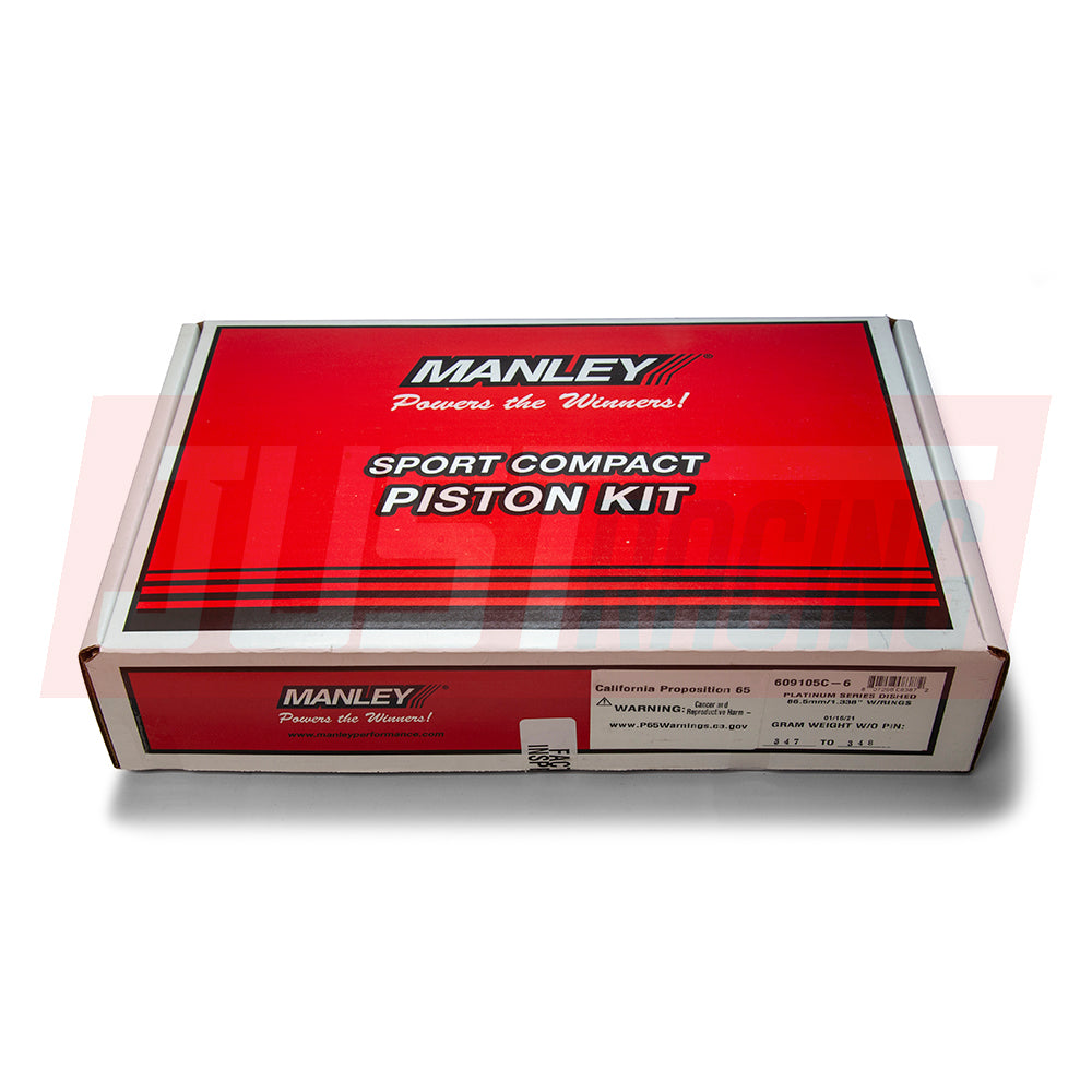 Manley Toyota Platinum Series Lightweight Pistons 86.5mm 10.0:1 Toyota 2JZ 609105C-6