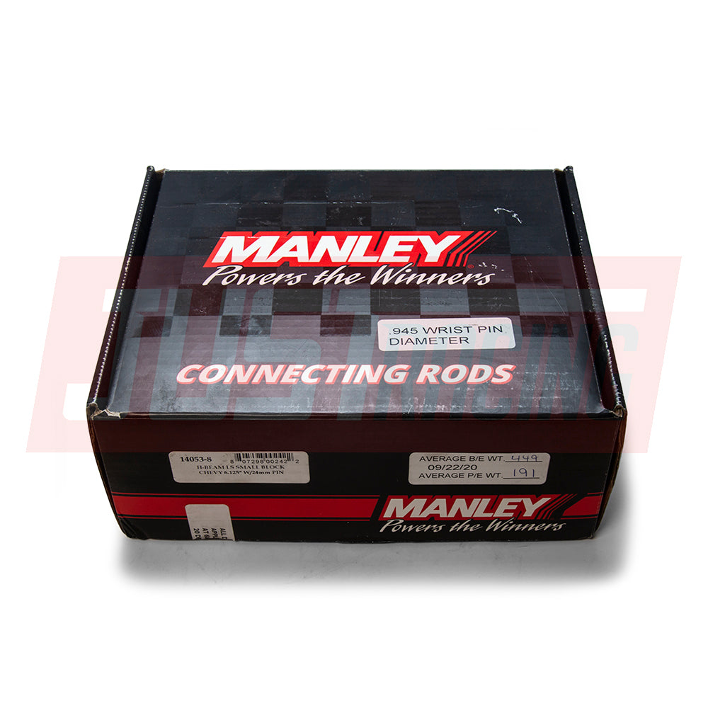 Manley H-Beam Connecting Rod Set with ARP 8740 Chromoly Chevy LS 14053-8