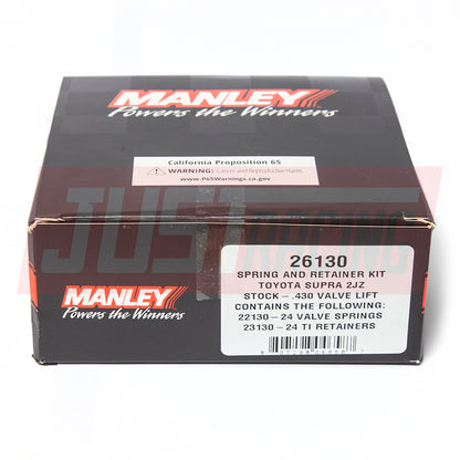 Manley Pro Series Valve Spring and Retainer Kit Toyota 2JZ 26130