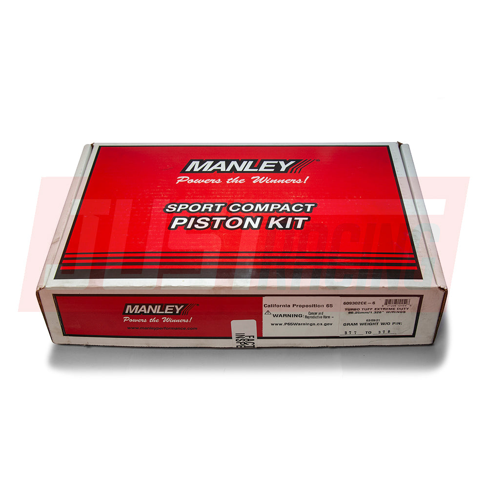 Manley Platinum Series Turbo Tuff Pistons 86.25mm 9.0:1 Toyota 1JZ 609302CE-6