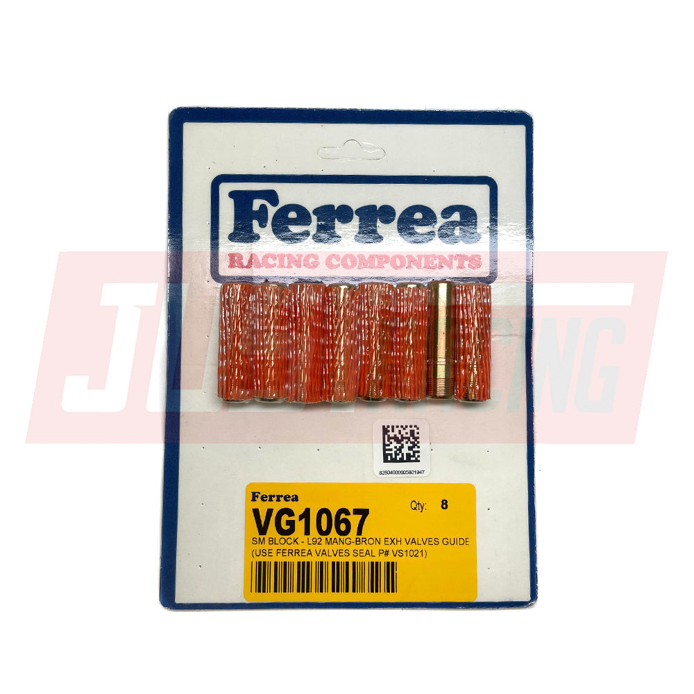 Ferrea .501 Exhaust Valve Guide Set Chevy LS VG1067